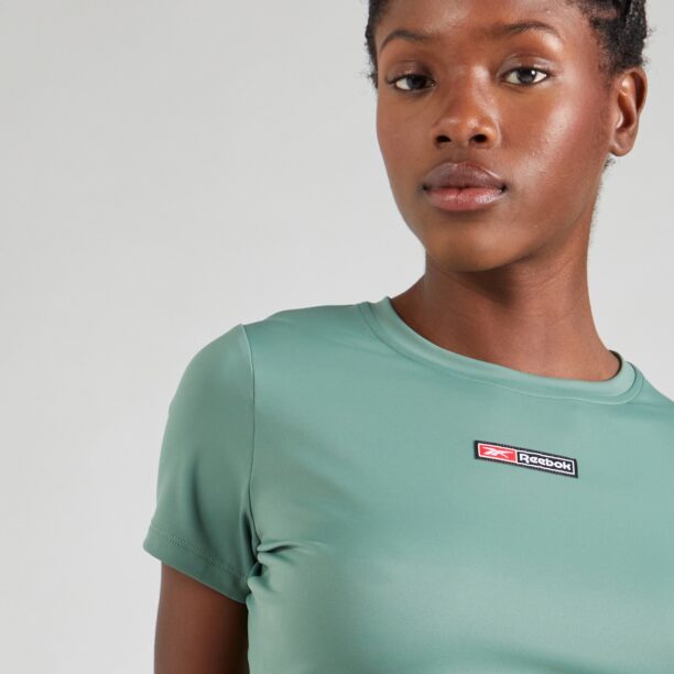 Preţ Reebok Tricou funcțional  verde stuf