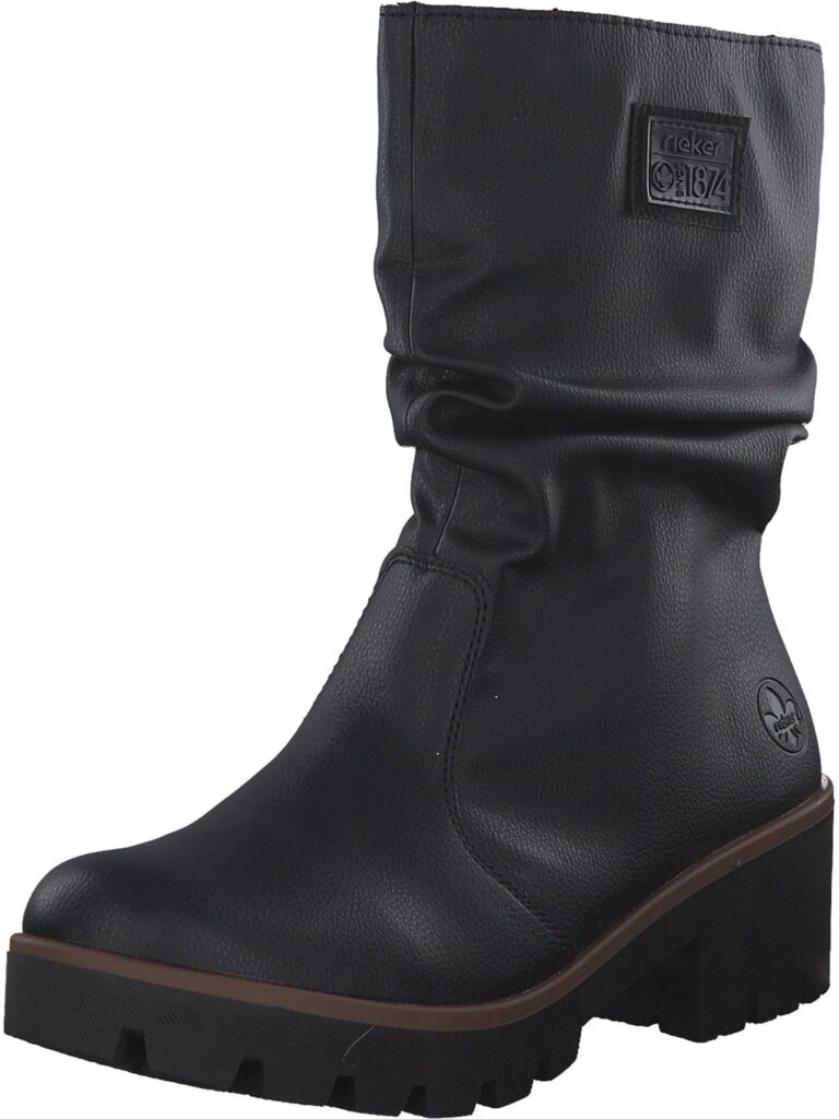 Rieker Botine  negru