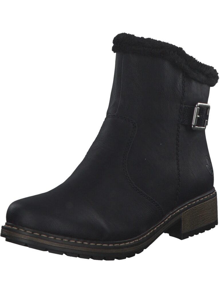 Rieker Botine  negru