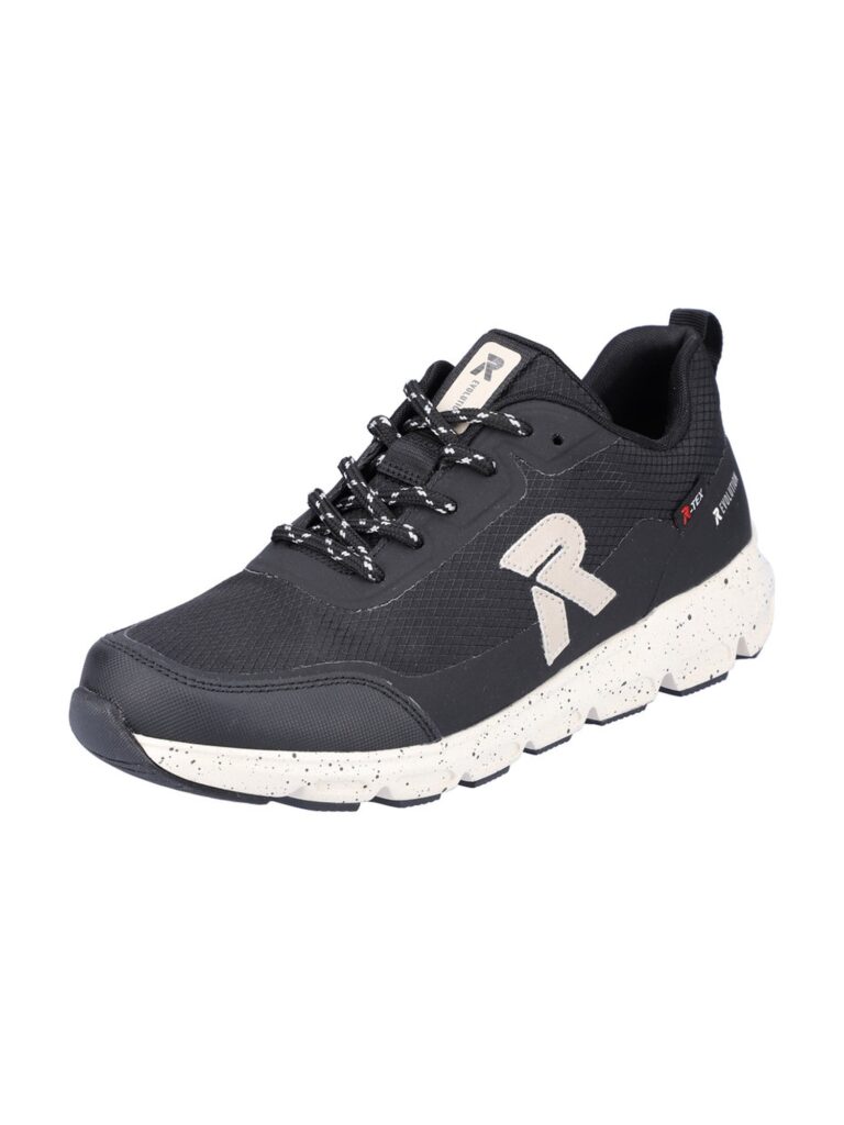 Rieker Sneaker low  negru / alb