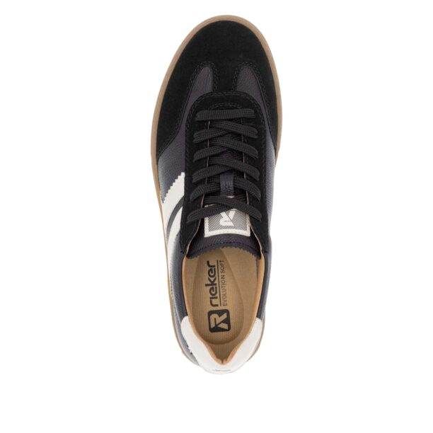 Rieker Sport Sneaker low  negru / alb preţ