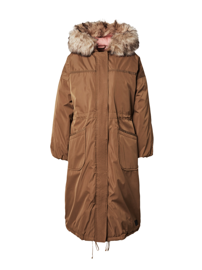 River Island Parka de iarnă  bej / ombră