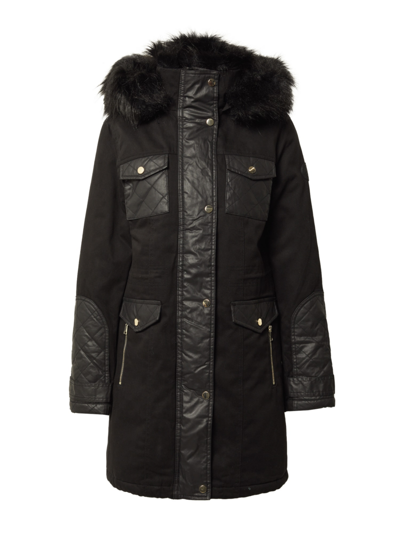 River Island Parka de iarnă  negru