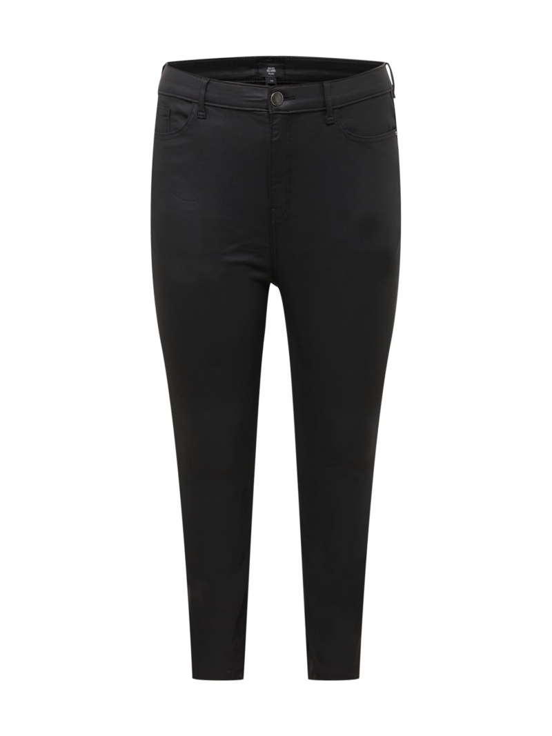 River Island Plus Jeans  negru