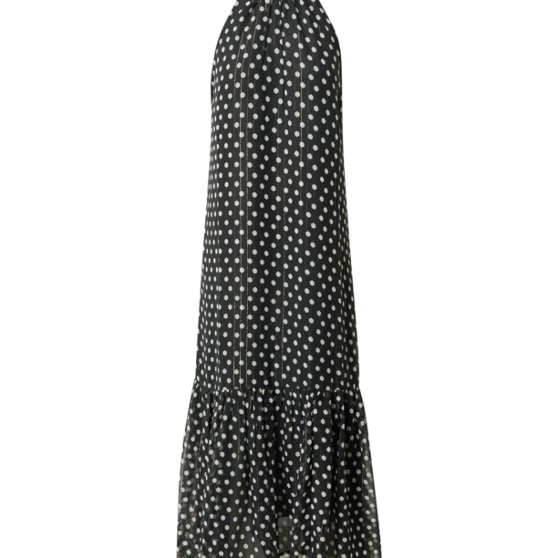 River Island Rochie  auriu / negru / alb