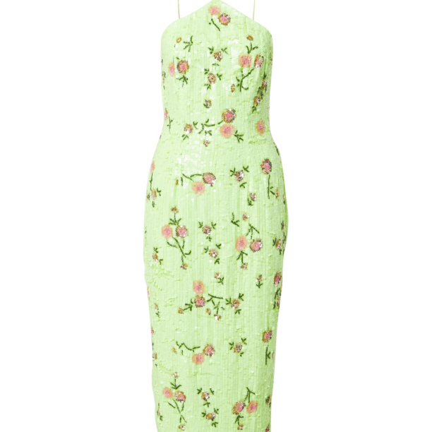 River Island Rochie de cocktail  verde deschis / mai multe culori