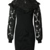 River Island Rochie tricotat  negru