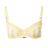 River Island Sutien costum de baie  galben / auriu / alb