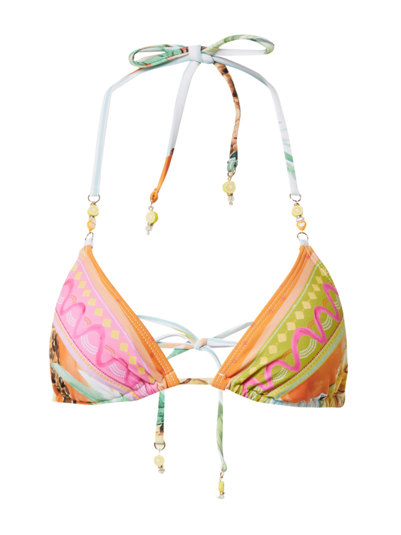 River Island Sutien costum de baie  galben / verde deschis / portocaliu / roz