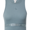 River Island Top 'Racer'  albastru pastel