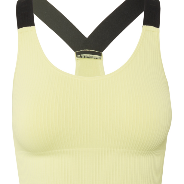 Röhnisch Sutien sport  galben pastel / negru