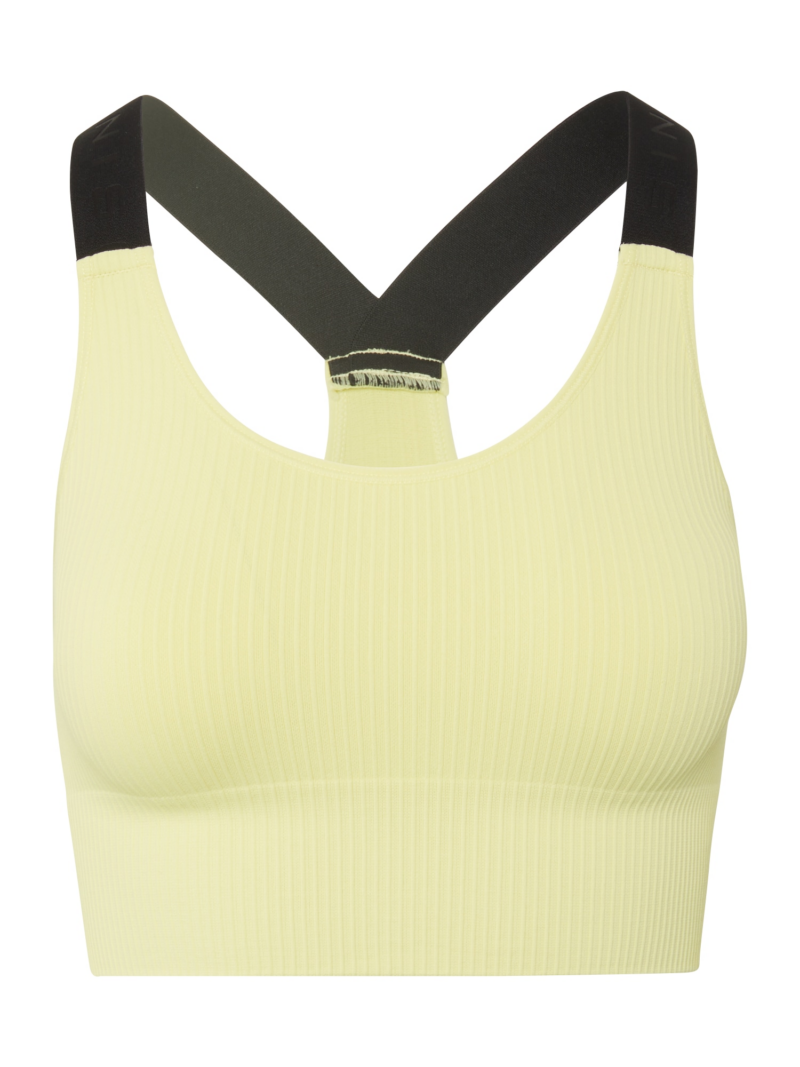 Röhnisch Sutien sport  galben pastel / negru