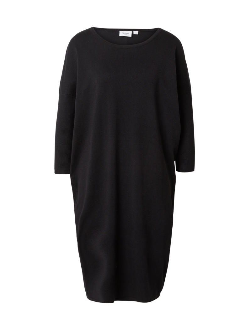 SAINT TROPEZ Rochie tricotat 'Mila'  negru