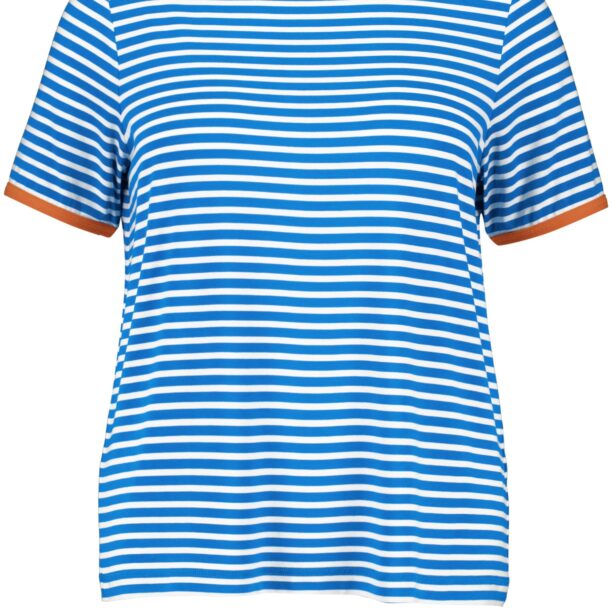 SAMOON Tricou  albastru / portocaliu / alb