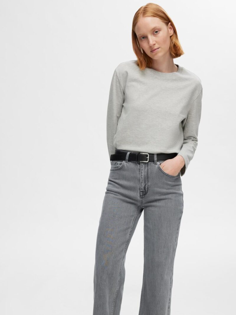 Cumpăra SELECTED FEMME Jeans 'SLFALice'  gri deschis