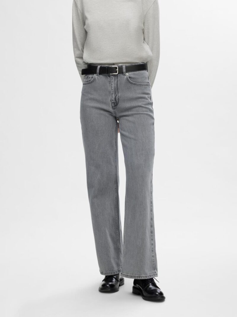 SELECTED FEMME Jeans 'SLFALice'  gri deschis