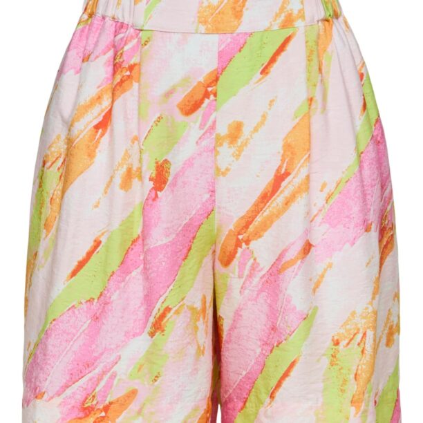 SELECTED FEMME Pantaloni 'Aurelia'  verde deschis / portocaliu mandarină / roz / roz pastel