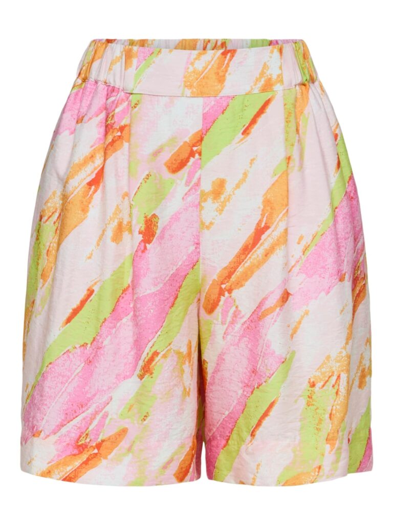 SELECTED FEMME Pantaloni 'Aurelia'  verde deschis / portocaliu mandarină / roz / roz pastel