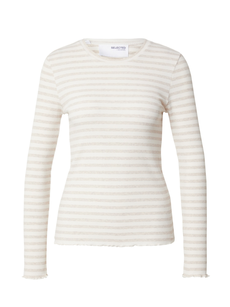 SELECTED FEMME Tricou 'ANNA'  bej / crem