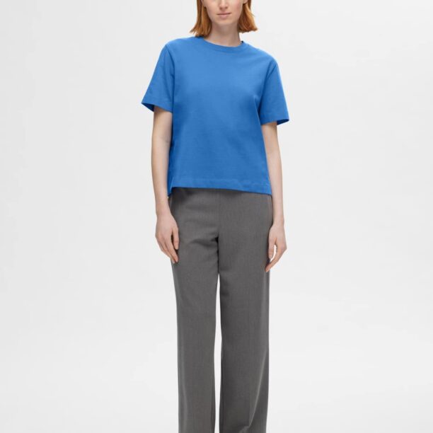 Cumpăra SELECTED FEMME Tricou 'ESSENTIAL'  azur