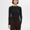 SELECTED FEMME Tricou 'MANJA'  negru