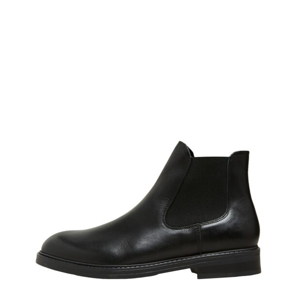 SELECTED HOMME Ghete chelsea 'Blake'  negru