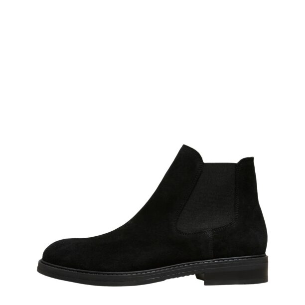 SELECTED HOMME Ghete chelsea 'Blake'  negru