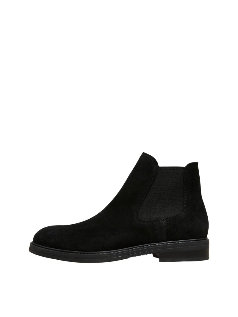 SELECTED HOMME Ghete chelsea 'Blake'  negru