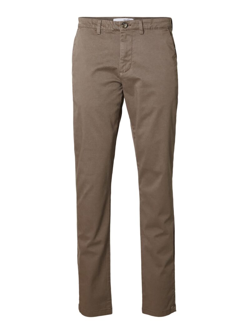 SELECTED HOMME Pantaloni eleganți 'New Miles'  maro / ciocolatiu