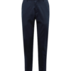 SELECTED HOMME Pantaloni eleganți 'Repton'  bleumarin / alb murdar