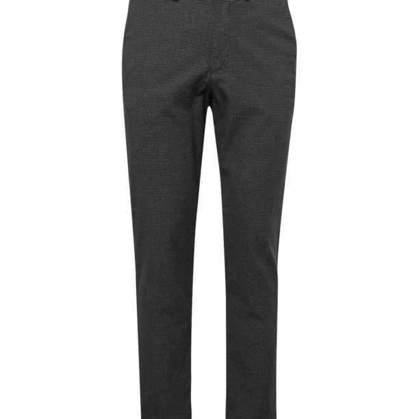 SELECTED HOMME Pantaloni eleganți  gri închis / negru