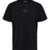 SELECTED HOMME Tricou 'ASPEN'  negru / alb