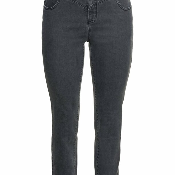 SHEEGO Jeans  gri denim / negru