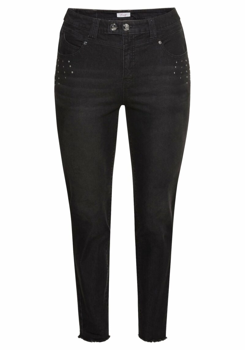 SHEEGO Jeans  negru denim