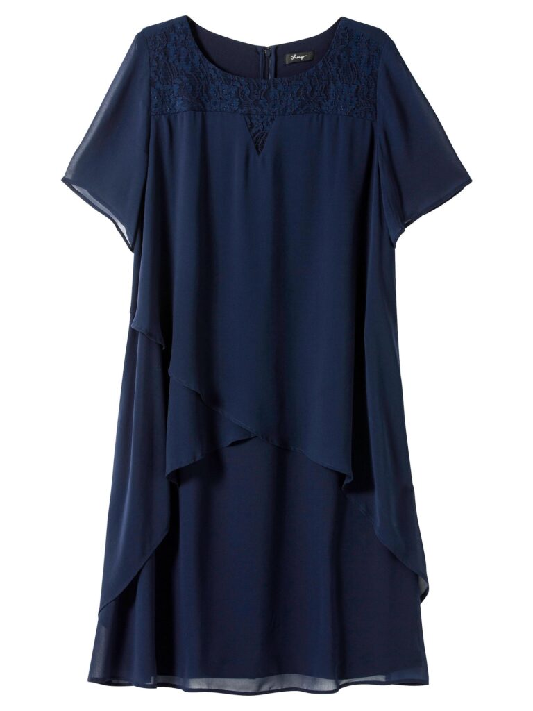 SHEEGO Rochie de cocktail  albastru marin