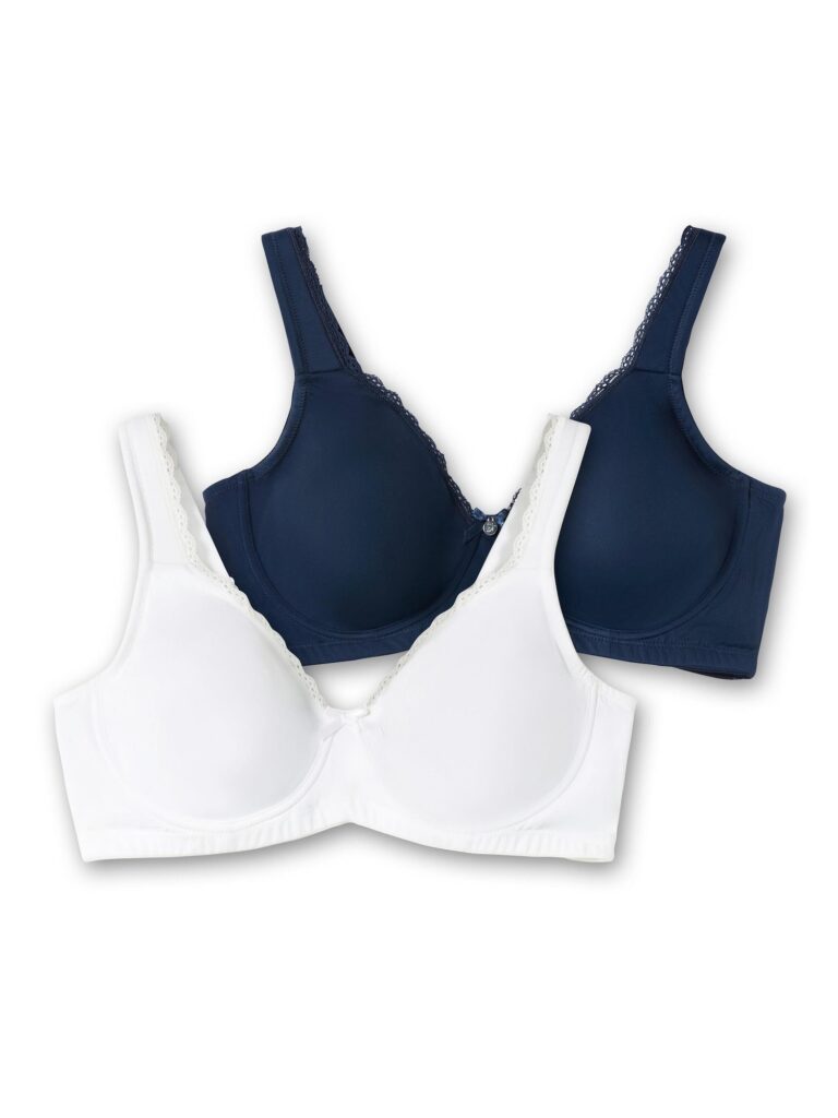 SHEEGO Sutien  bleumarin / alb