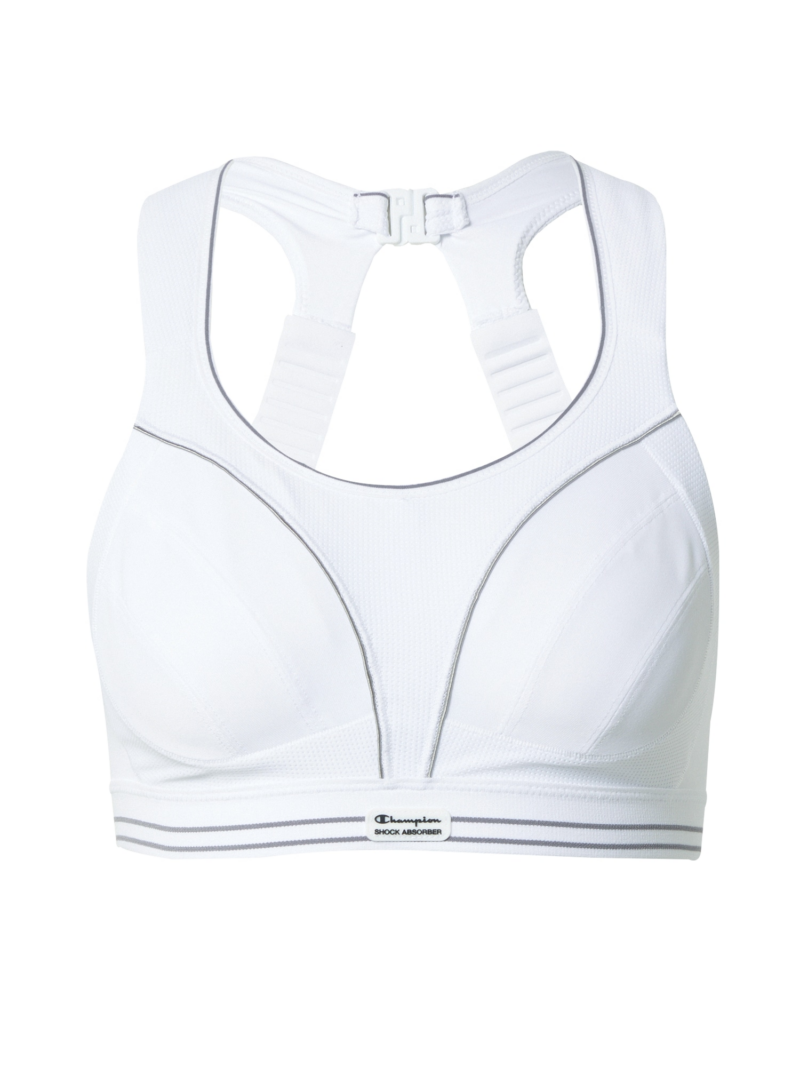 SHOCK ABSORBER Sutien sport  gri / alb