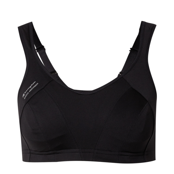 SHOCK ABSORBER Sutien sport  gri / negru