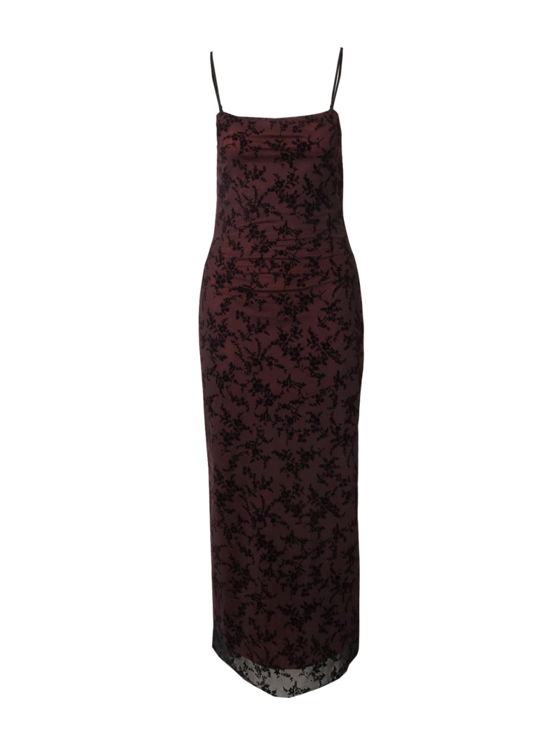 SHYX Rochie 'Helga'  roșu bordeaux / negru