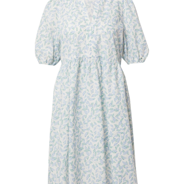 SISTERS POINT Rochie 'EWEA'  crem / albastru pastel / verde deschis