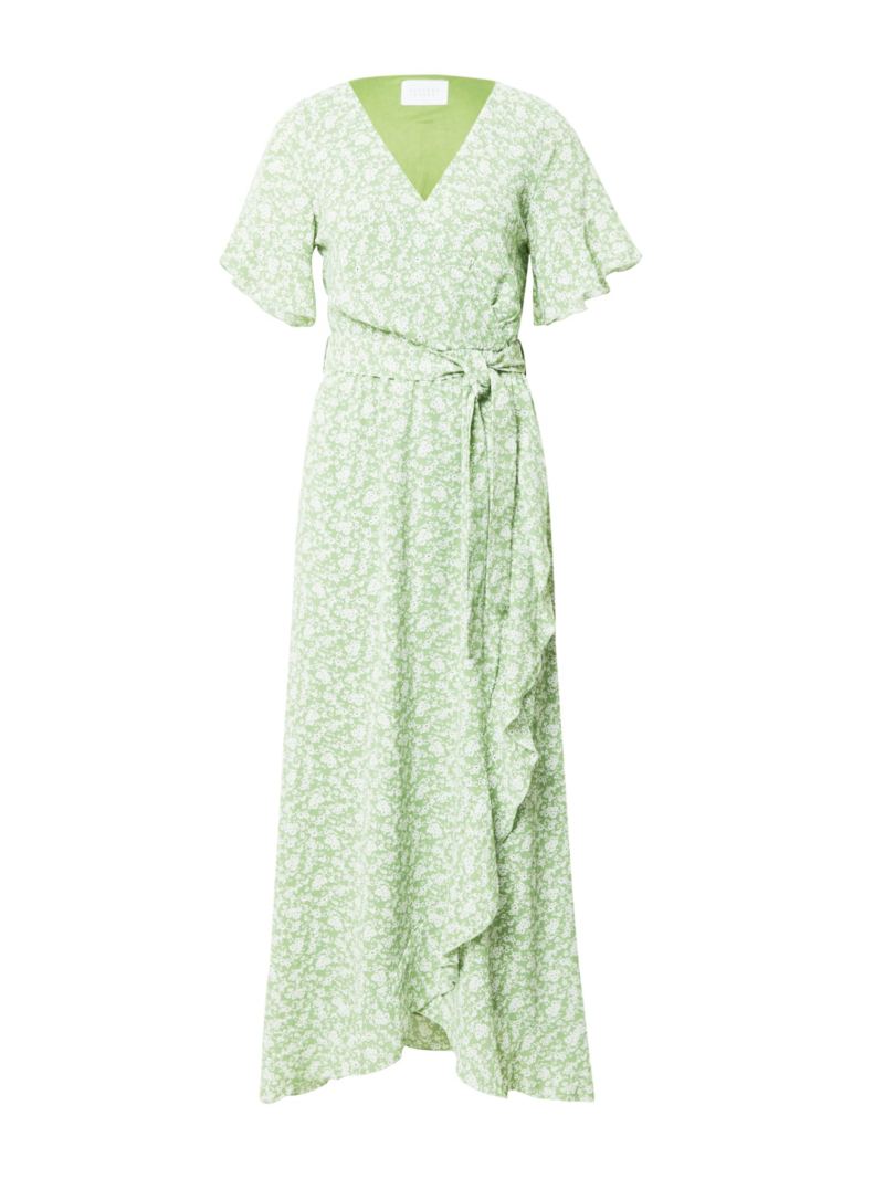 SISTERS POINT Rochie 'GUSH'  verde pastel / alb