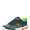 SKECHERS Sneaker 'Flex-Glow Elite - Vorlo'  turcoaz / albastru noapte / verde deschis / portocaliu