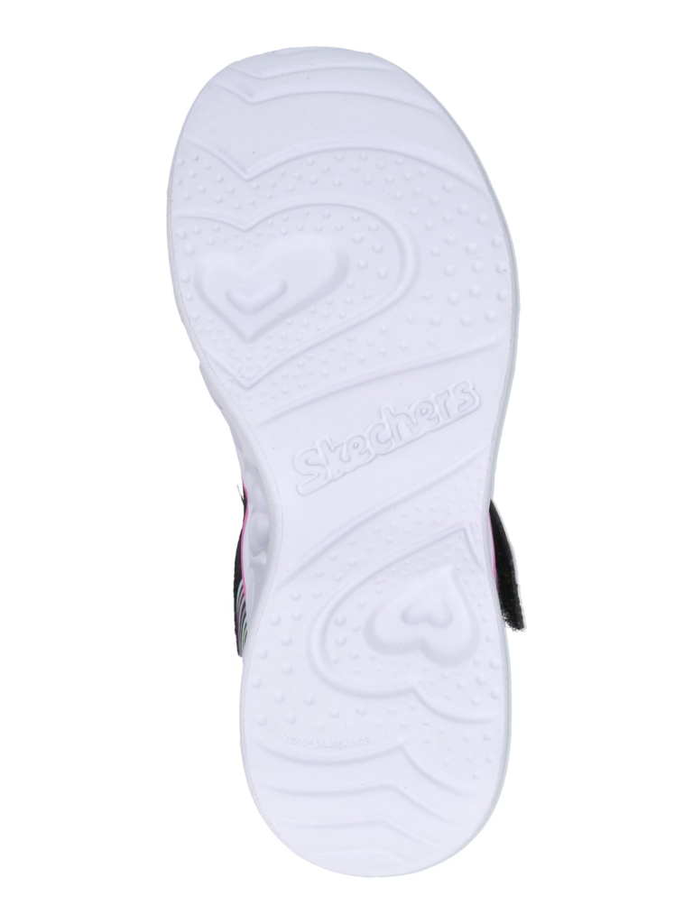 SKECHERS Sneaker 'HEART LIGHTS'  verde mentă / mov deschis / roz neon / negru preţ