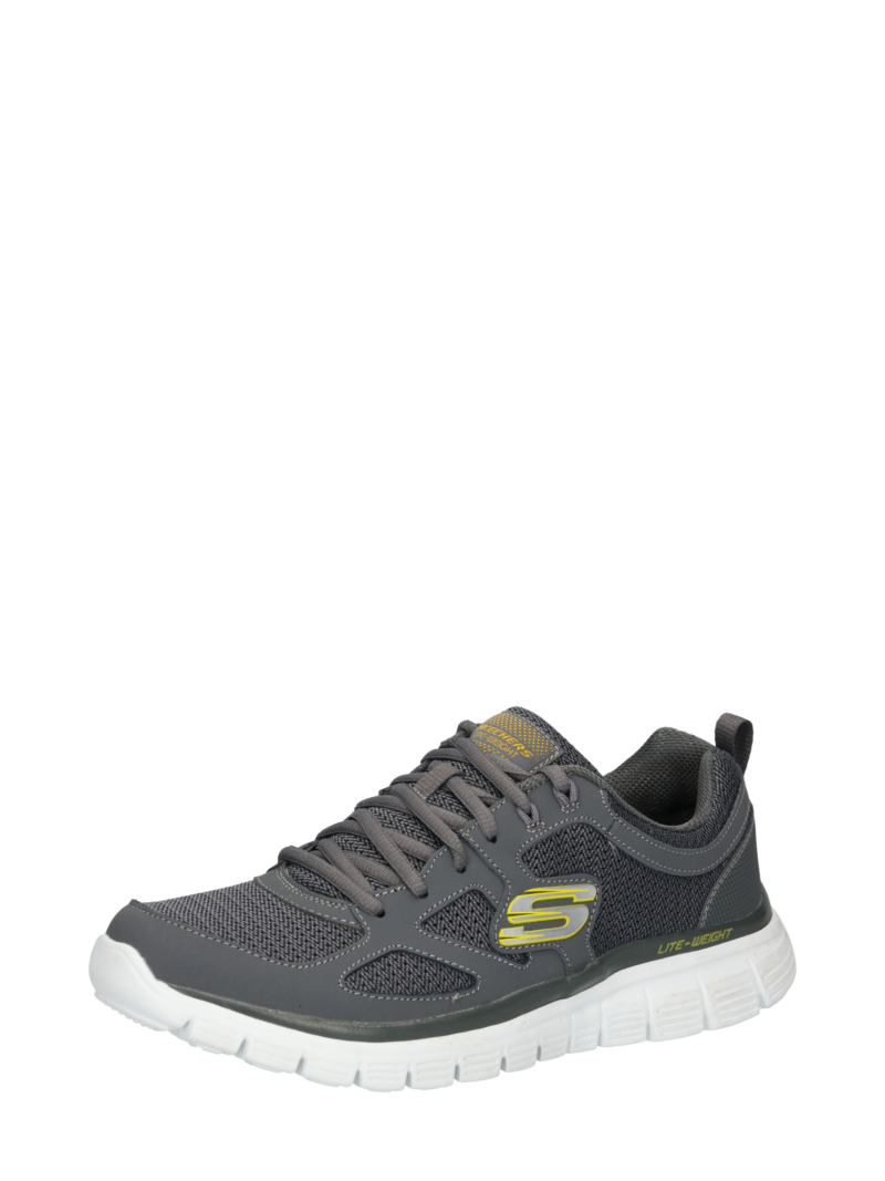 SKECHERS Sneaker low 'Burns Agoura'  galben / gri închis