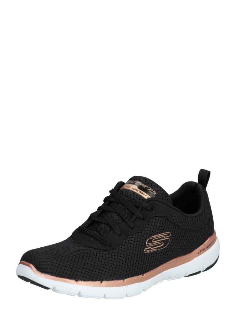 SKECHERS Sneaker low 'Flex Appeal 3.0'  bej deschis / negru