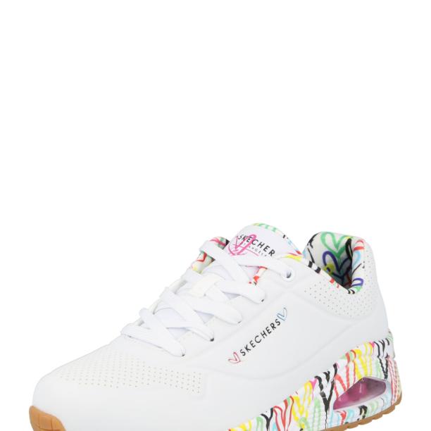 SKECHERS Sneaker low 'Loving Love'  galben / roz / negru / alb