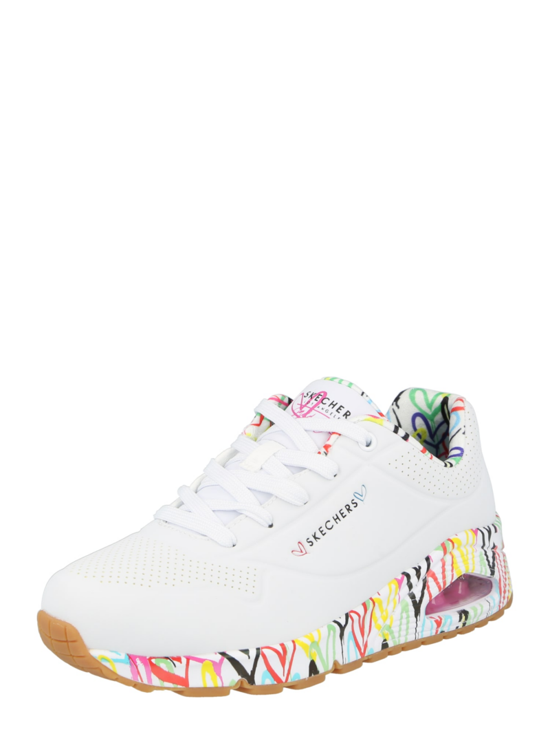 SKECHERS Sneaker low 'Loving Love'  galben / roz / negru / alb