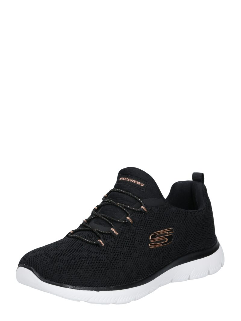 SKECHERS Sneaker low 'Summits'  portocaliu / negru