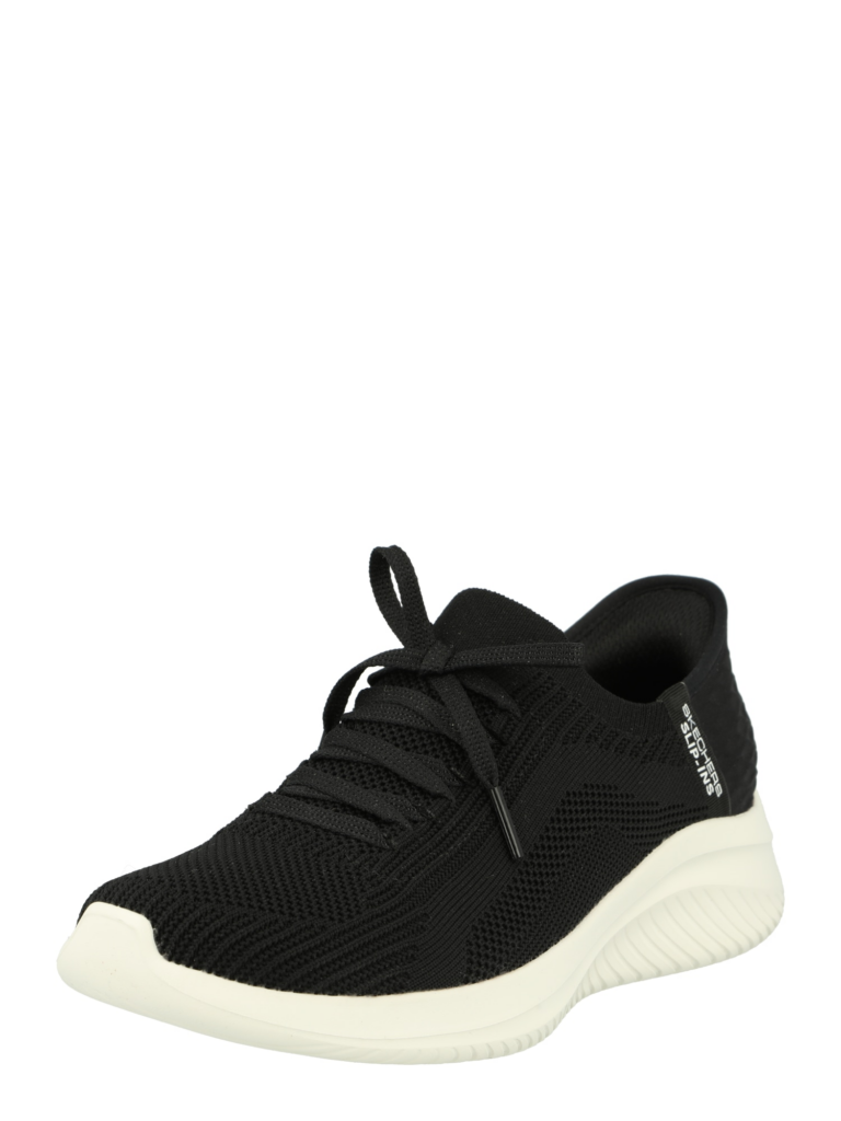 SKECHERS Sneaker low 'Ultra Flex 3.0'  negru / alb