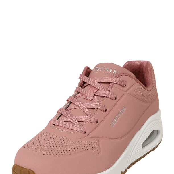 SKECHERS Sneaker low 'Uno Stand On Air'  roz pal / argintiu